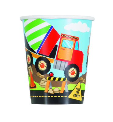 Construction Party - Paper Cups/8 Count/9 oz.