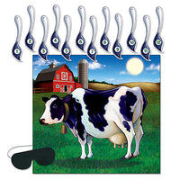Pin The Tail on the Cow- Farm Game/14 pieces