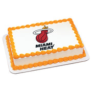 Miami Heat Edible Image Cake Topper