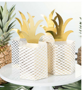 Pineapple Treat Boxes/ 4 Count