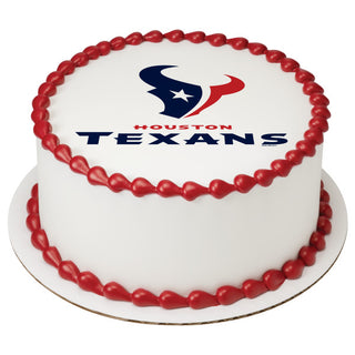 Houston Texans Edible Image Cake Topper