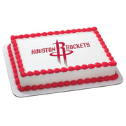 Houston Rockets Edible Image Cake Topper