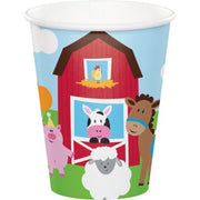 Farm House Fun Cups/ 8 Count / 8 oz.