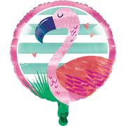 Tropical Flamingo Mylar Balloon/ 18"
