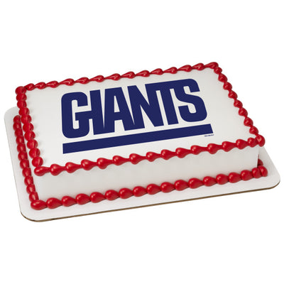 New York Giants Edible Images