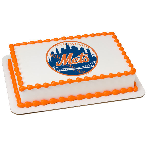 MLB New York Mets Birthday Invitations