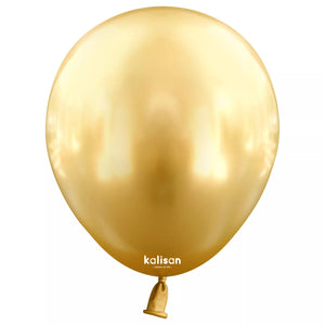 Kalisan Mirror Gold 18 inch latex 25 Count