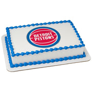 Detroit Pistons Edible Image Cake Topper