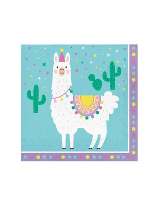 Llama Party Lunch Napkins