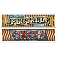Vintage Circus Banners