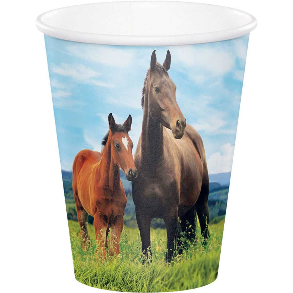 Horse Party Cups
