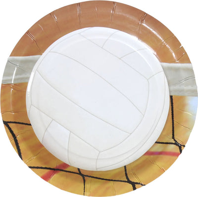 Volleyball Party Dessert Plates