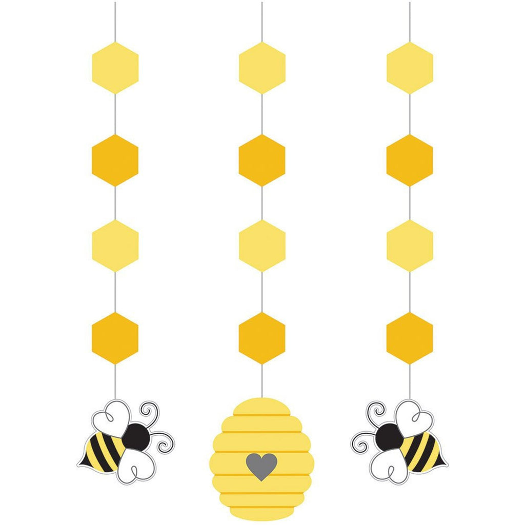 Bumble Bee Party Hanging Cutouts