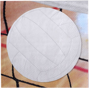 Volleyball Party Beverage Napkins