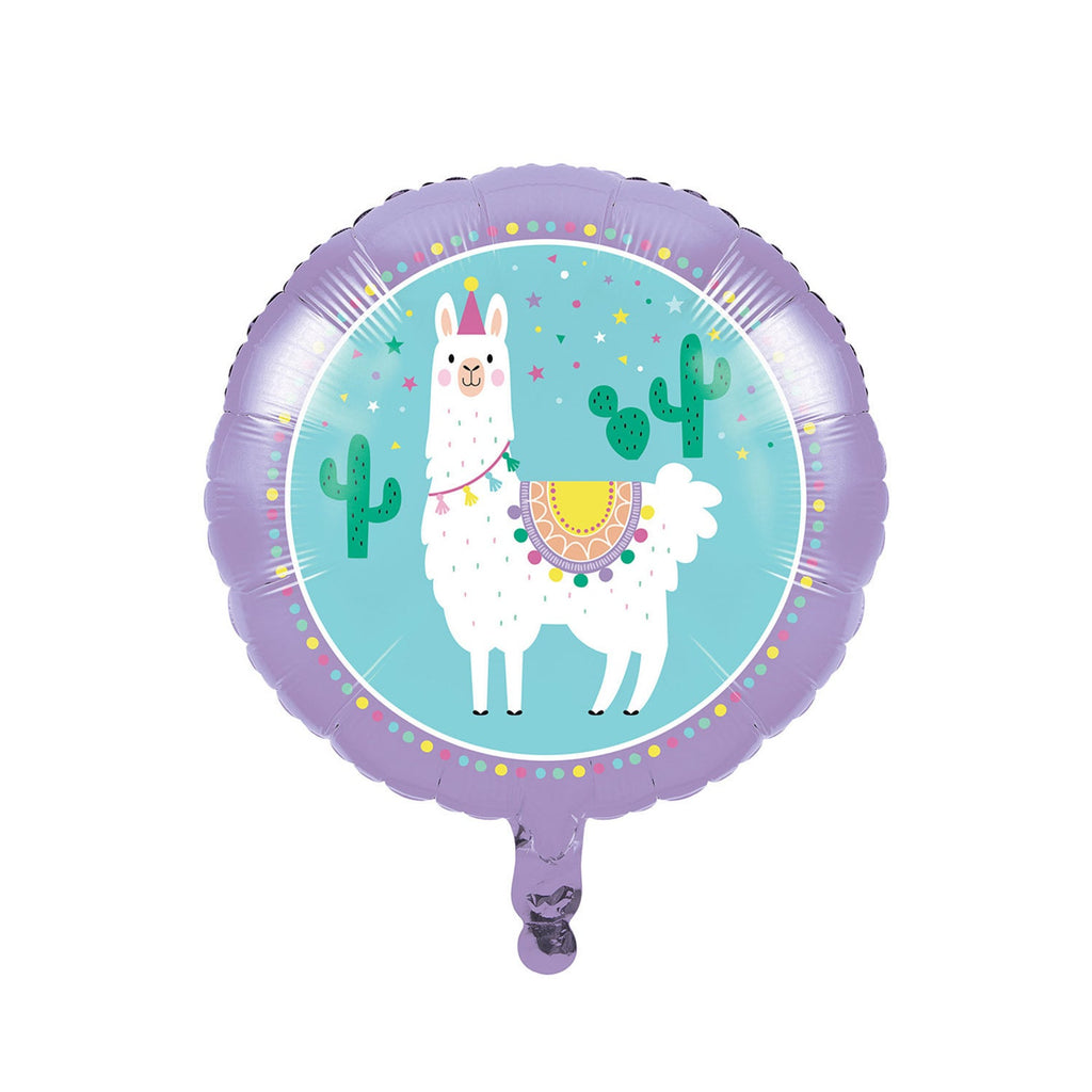Llama Party Balloon