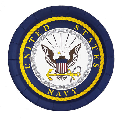 US Navy Large Party Plates