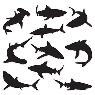 Shark Party Wall Decorations