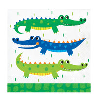 Alligator Party Large Napkins
