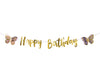 Butterfly Shimmer Birthday Banner