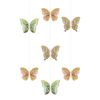 Butterfly Shimmer Hanging Decorations