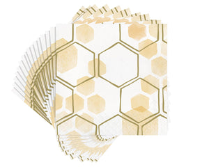 Honeycomb Bee Luncheon Napkin