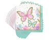 Butterfly Shimmer Luncheon Napkin