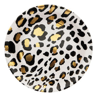 Leopard Print Dessert Party Plates