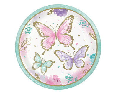 Butterfly Shimmer Large Plate