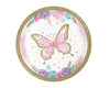 Butterfly Shimmer Dessert Plate