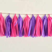 Tassel Garland/ Available in 3 Colors/9 feet