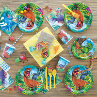 Dinosaur Party Dessert Plates 8 Pack