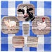 Rustic Cow Plate