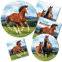 Horse Party Dinner Plates