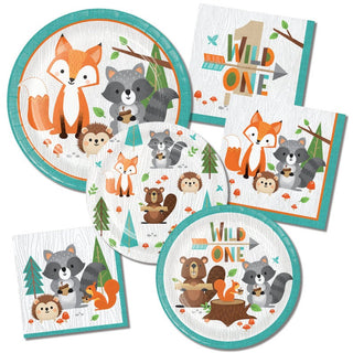 Woodland Party Large Plates