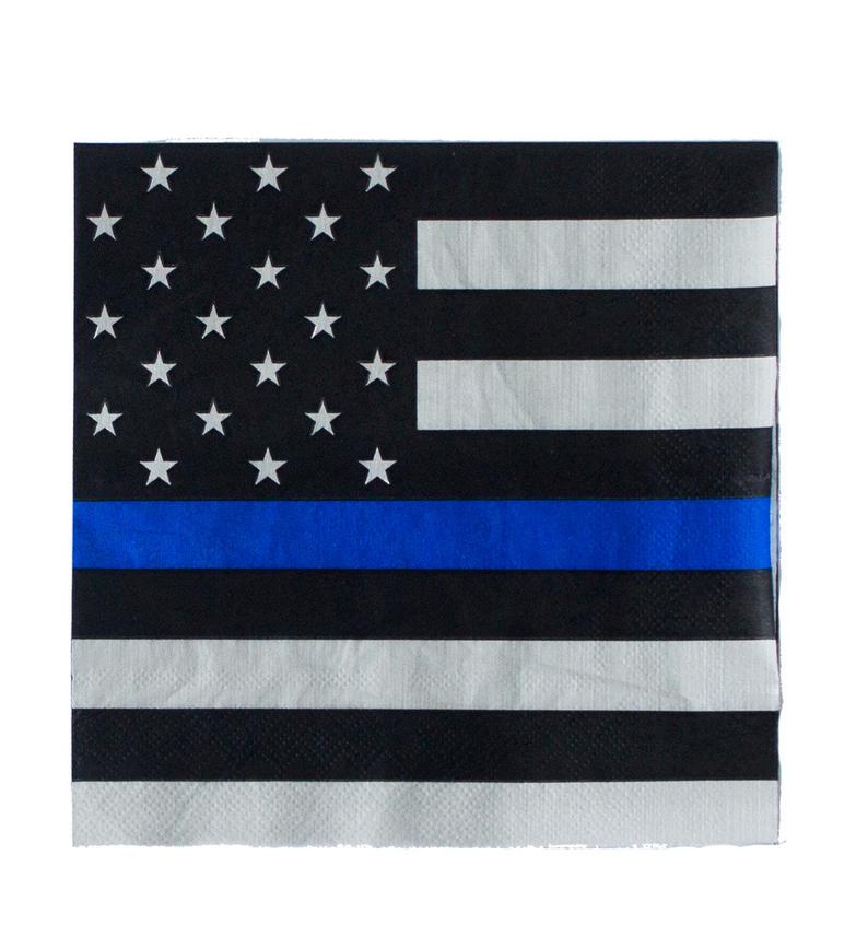 Police Party Napkins | Party Shop Emporium