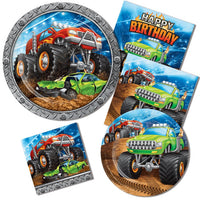 Monster Truck Rally Luncheon Napkins