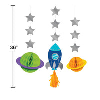 Outer Space Party Hanging Decoration