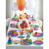 Rainbow Party Dessert Plates