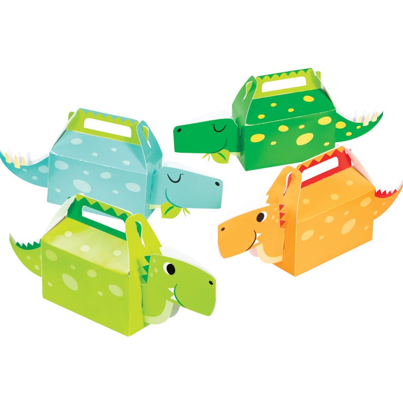 Dinosaur Party Favor Box
