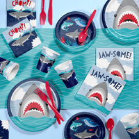 Shark Party Large Plates