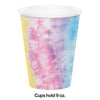 Tie Dye Party Cups