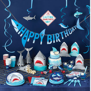 Shark Party Cups 8 Ct
