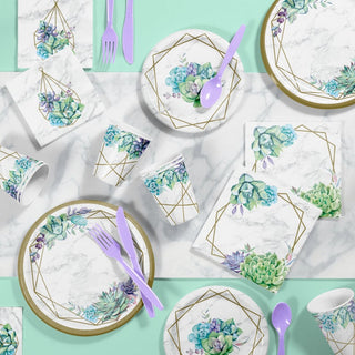 Succulent Party Tablecover