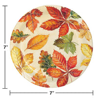 Autumn Leaves Dessert Plate