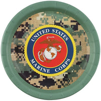 Officially Licensed Product United States Marine Corps Dinner Plates