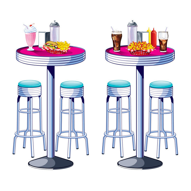 Insta Theme -Soda Shop- Tables & Stools