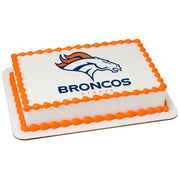 Denver Broncos Edible Images