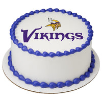 Minnesota Vikings Edible Image Cake Topper