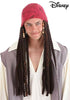 Jack Sparrow Headband with Hair