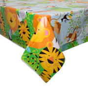 Jungle Party Plastic Tablecover